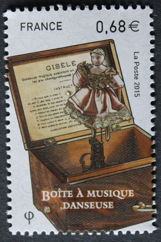 Timbre france boîte - france,