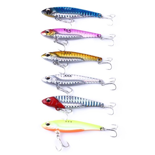 6pcs set 8cm - 6.8cm/16g, pêche