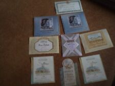 LOT ANCIENNES ETIQUETTES VINS D'ALSACES NEUVES