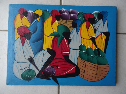 Tableau art naïf - naïf,