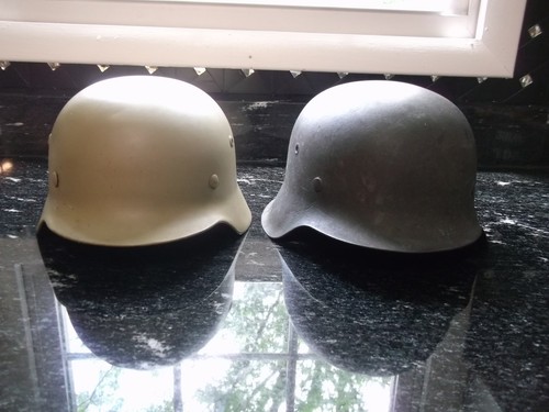 Ww2 german m35 m42 helmets - german, m35/m42