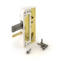 Serrure de portail PVC - à pêne levant - en applique - verticale - GA TIRARD