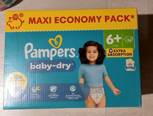 Couches pampers baby dry - 76,