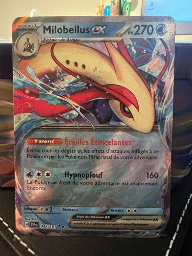 Carte pokémon milobellus - pokémon, ex