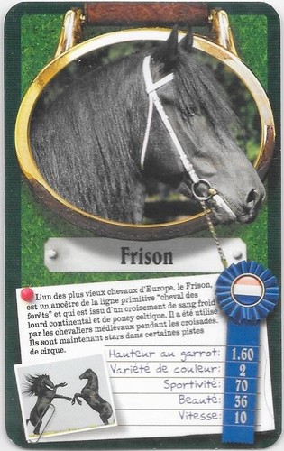 Carte top trumps chevaux ou - trumps,
