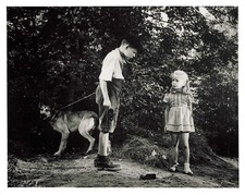 PHOTO CINEMA FILM JEUX INTERDITS BRIGITTE FOSSEY TIRAGE ARGENTIQUE HD 25 x 20 CM