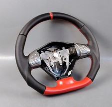 VOLANT En Cuir À Fond Plat SUBARU IMPREZA STI WRX FORESTER 2008 2011