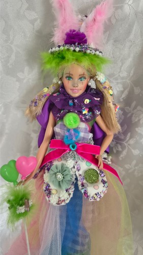 Smiley ooak barbie doll - smiley,