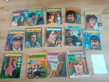 Lot 14 des premiers numeros- revue magazine SUPERHEBDO-SLC-1970-elvis/dean/darc