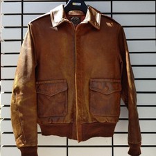 Eastman A2 Flight Jacket Brown