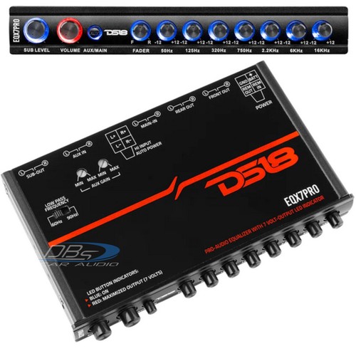 Ds18 band dash equalizer - ds18,