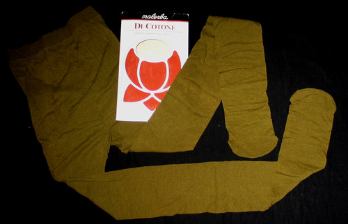 Collant opaque vert - opaque, t