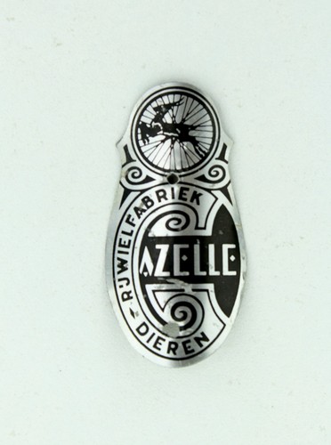 Vélo ancien plaque cadre - plaque,