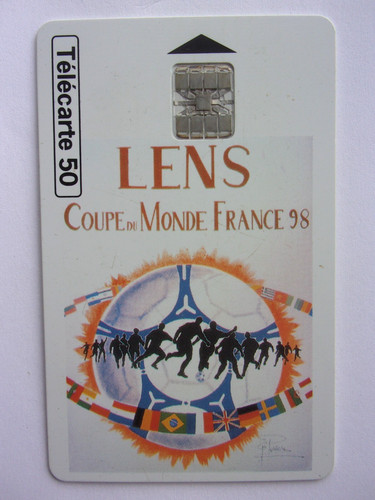 Carte telephonique lens coupe - carte,