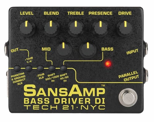 Used tech sansamp bass - used, 21