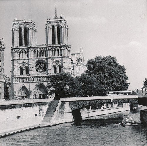 Paris 1960 notre dame - paris,