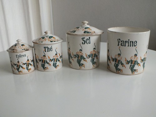 Tres rare série pots - série, de