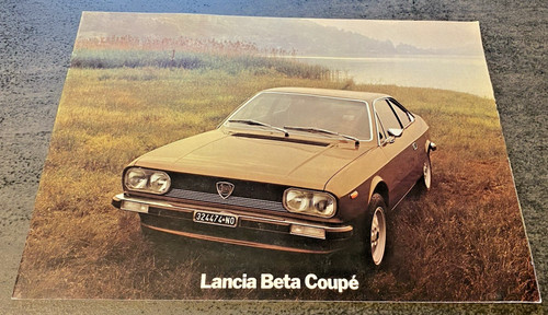 Brochure vente lancia beta - de,
