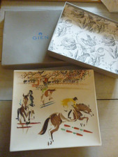 Gd plat de service faïence de