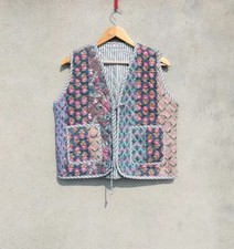 Veste En Coton Gris Patchwork