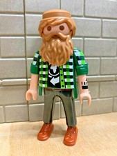 PLAYMOBIL Personnage Homme Gangster Hippie Biker 08 pour CUSTOM RARE VINTAGE
