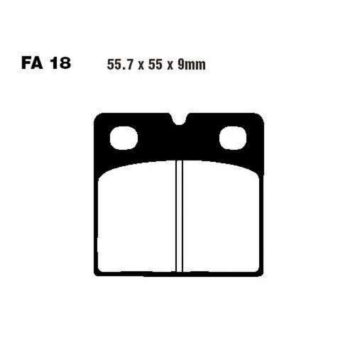 Plaquettes frein std - de,