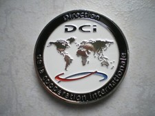 Médaille de table police D C I  Ministère de l'Intérieur diamêtre 5 cm