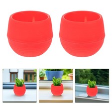  10 Pcs Mini Pot Lumineux Amovible Petits Pots Succulents À Arrosage Automatique