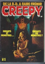 CREEPY  n°2  nouvelle serie