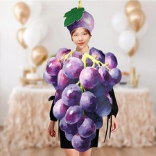 Costume de raisin avec