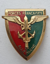 FFA Forces Françaises en Allemagne, sans marque, dos guilloché