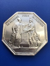 Jeton en argent de la Banque de France AN VIII