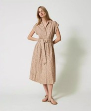Twin Set Femme Robe midi Beige