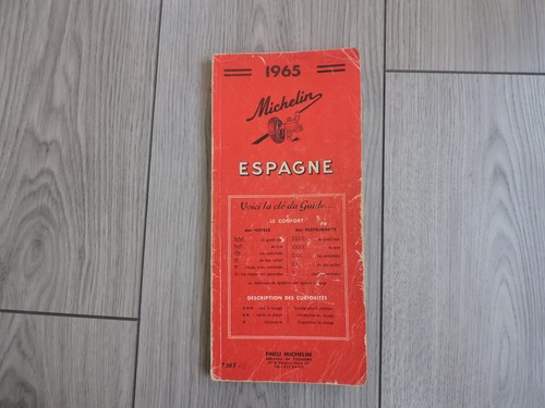 Guide michelin rouge espagne - rouge,