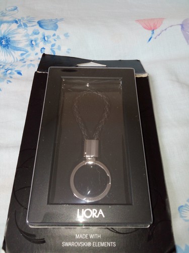Porte clé cuir liora neuf - cuir,