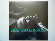 MC Solaar album 33Tours vinyles Qui Sème Le Vent Récolte Le Tempo réédition