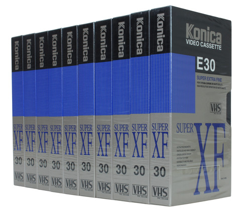 Konica lot cassette vidéo - lot,