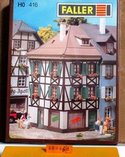HO FALLER  416 Kit Maison Angle à Colombages  (V6)EB0468