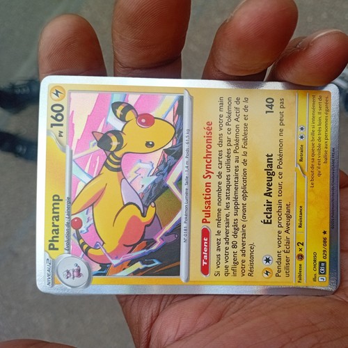 Carte pokémon pharamp - carte,