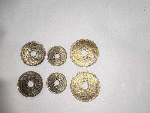 Lot pièces 25 10 - 6,