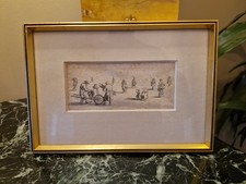 Gravure Ancienne Encadrée 