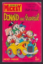 MICKEY-PARADE N°1029 BIS . 1972 . 1ère EDITION . DONALD AU TRAVAIL .