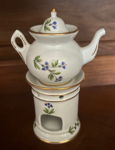 Tisaniere porcelaine lys - porcelaine,