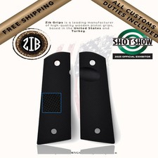 Poignées de pistolet série polymère Zib Grips pour Colt 1911