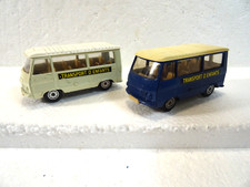 SOLIDO ANCIEN 2 VEHICULES FOURGON PEUGEOT J7 BELLE ETAT VOIR PHOTOS SANS BOITE