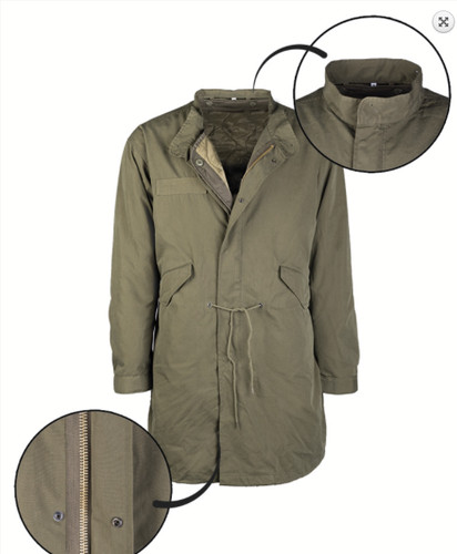 Shell parka capuche - shell, m65