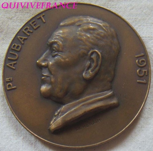 Med14932 medaille pr aubaret - -,