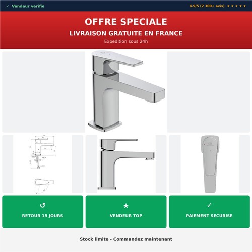 Mitigeur lavabo ideal standard - mitigeur,