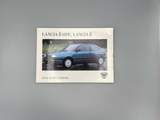 Lancia Delta HPE 836 Manuel