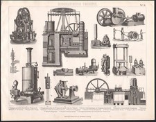 1870 gravure originale - 1870,